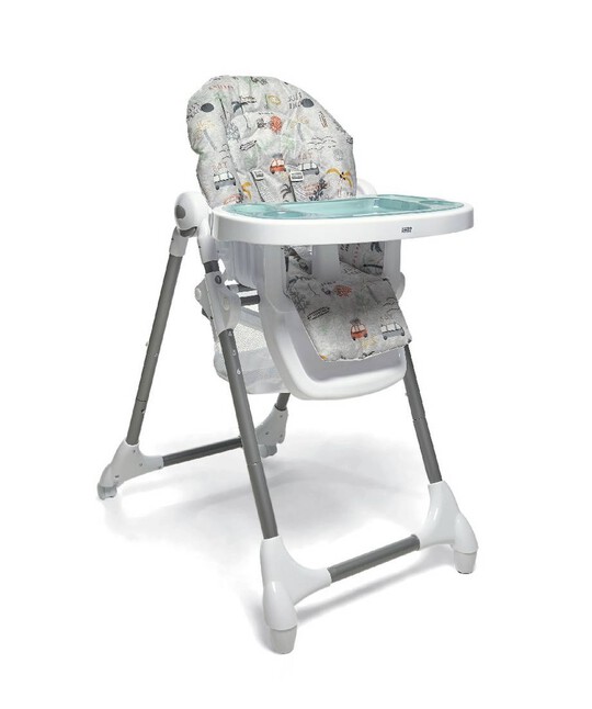 Baby Snug Red with Snax Highchair Miami Beach image number 2